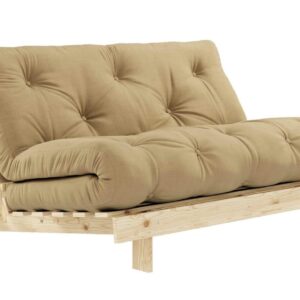 Schlafsofa ROOTS 140 cm Polster WHEATBEIGE Klappgestell Kiefer EAN:5713655143569