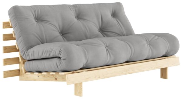 Schlafsofa ROOTS 160 cm Polster GREY Klappsofa Gestell Kiefer EAN:5713655146393