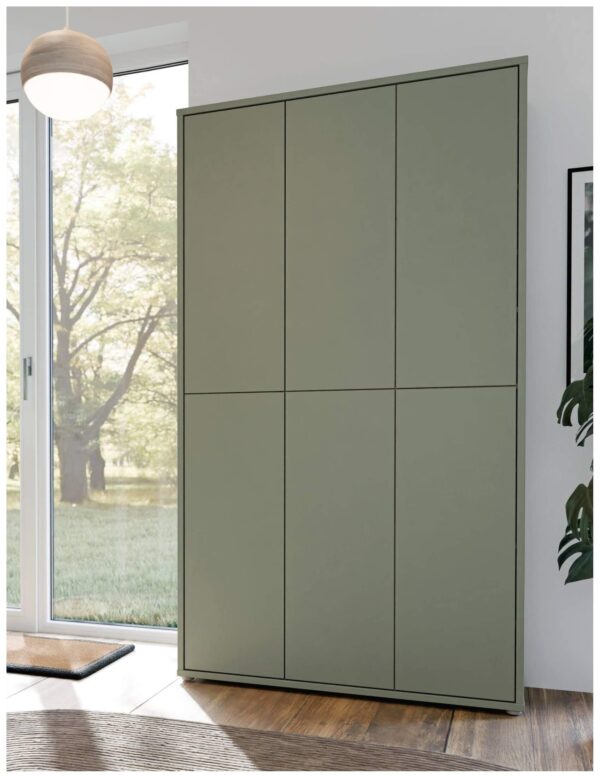 Mehrzweckschrank ALICE SPRINGS Garderobenschrank in 3 Farben von Forte EAN:5904767846817