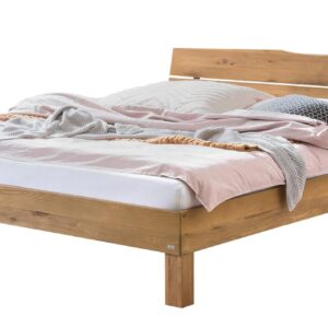 Hasena RENZETTI Bett Massivholzbett 200x200 Fuß 20 cm Wildeiche geölt EAN:7618756361479