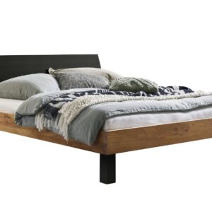 Hasena Bett SONDRIO Wildeiche 90x200 Fuß 25 cm Kopfteil KUL Smoke EAN:7618756418975