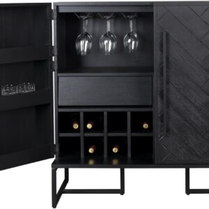 Weinschrank Barschrank CLASS BLACK von DutchBone EAN:8718548067172