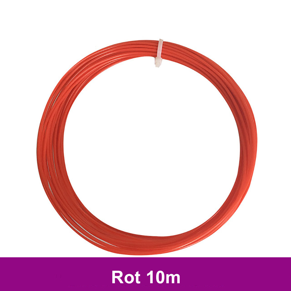 TPFNet PLA Filament für 3D Drucker-Stift - verschiedene Farben - 10m - Rot