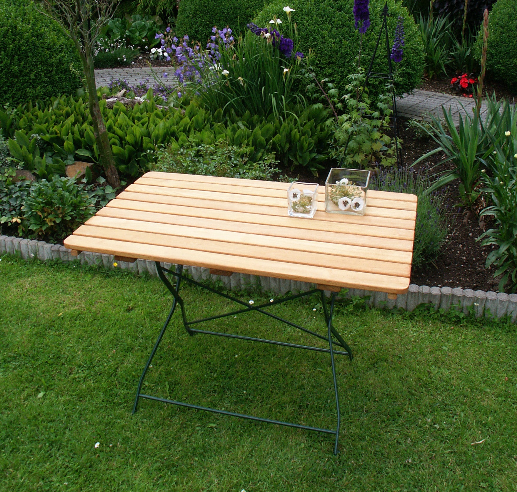 TPFGarden® Klapptisch BAD BELZIG aus Robinienholz 70x110 cm