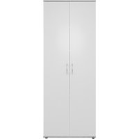 Mehrzweckschrank Andy 3 Beton Optik weiß B/H/T: ca. 70x187x34 cm