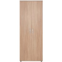 Putzschrank Andy 4 Eiche Sonoma Nachbildung B/H/T: ca. 70x187x34 cm