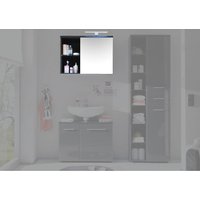 Spiegelschrank Grey grau B/H/T: ca. 69x60x25 cm