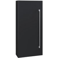 Midischrank Badinos schwarz Alu Optik B/H/T: ca. 33x75x22 cm