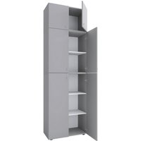 Büroschrank Lona grau B/H/T: ca. 70x223x39 cm