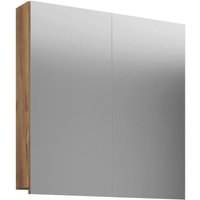 Spiegelschrank Badinos Eiche Honig Nachbildung B/H/T: ca. 60x42x12 cm