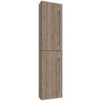 Hochschrank Badinos Eiche Sonoma Nachbildung B/H/T: ca. 33x150x22 cm