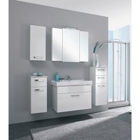 Badezimmer-Set Quickset 312 weiß glanz B/H/T: ca. 143x200x48 cm