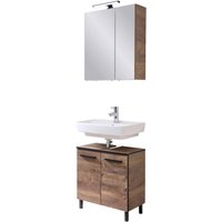 Badezimmer-Set Quickset 374 Eiche Ribeck Nachbildung B/H/T: ca. 60x200x33 cm