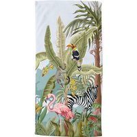 Strandtuch Jungle party Multi Polyester B/L: ca. 75x150 cm