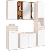 Spiegelschrank Bergen Eiche Artisan Nachbildung B/H/T: ca. 70x74x23 cm