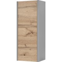 Badhängeschrank Box grau Wildeiche Nachbildung B/H/T: ca. 30x72x23 cm