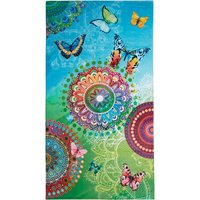 Strandtuch Mystic Multi Baumwolle B/L: ca. 100x180 cm