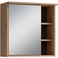 Spiegelschrank WELLNESS Eiche Artisan Nachbildung B/H/T: ca. 60x61x28 cm