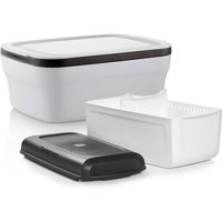 Mediashop - Tupperware BreadSmart & BreadSmart Large set - Brotkasten inkl. praktischem Box-Trenner - BPA-Frei - Backwaren bleiben länger frisch