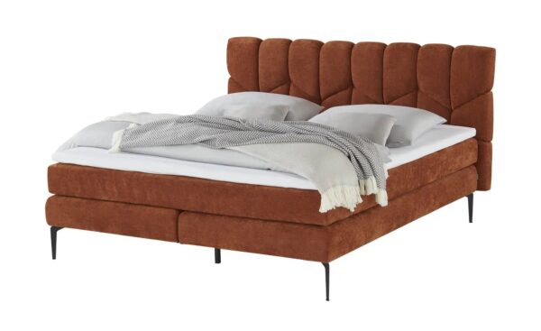 switch Boxspringbett  Bari ¦ orange ¦ Maße (cm): B: 175 H: 110 Betten > Boxspringbetten > Boxspringbetten 160x200 - Höffner