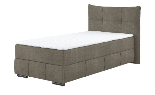 Boxbett  Margam ¦ beige ¦ Maße (cm): B: 125 H: 109 Betten > Polsterbetten - Höffner