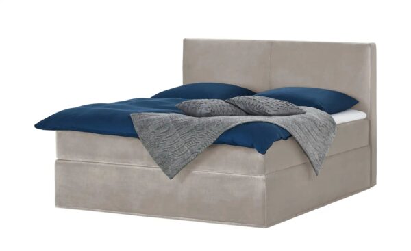 Boxi Boxspringbett  Boxi Classic ¦ beige ¦ Maße (cm): B: 160 H: 125 Betten > Boxspringbetten > Boxspringbetten 160x200 - Höffner