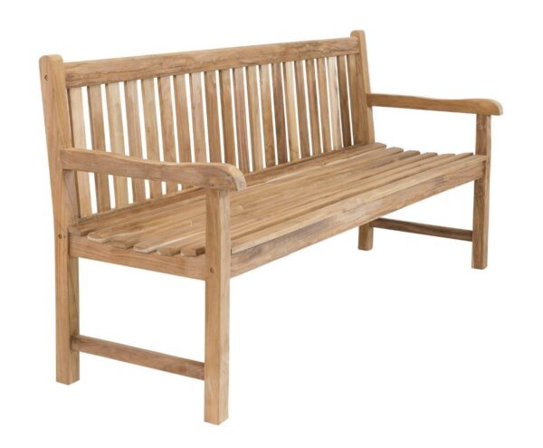 Stabile Bank Gartenbank Picadelly 150 cm in Premium Teak mit Armlehne EAN:4039214011065