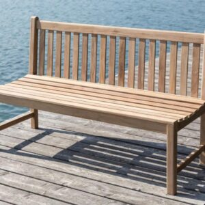 Stabile Bank Gartenbank Picadelly 150 cm in Premium Teak ohne Armlehne EAN:4250983102741