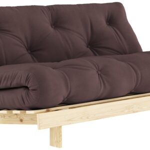 Schlafsofa ROOTS 160 cm Polster BROWN Klappcouch Gestell Kiefer EAN:5713655146362