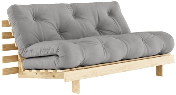 Schlafsofa ROOTS 160 cm Polster GREY Klappsofa Gestell Kiefer EAN:5713655146393