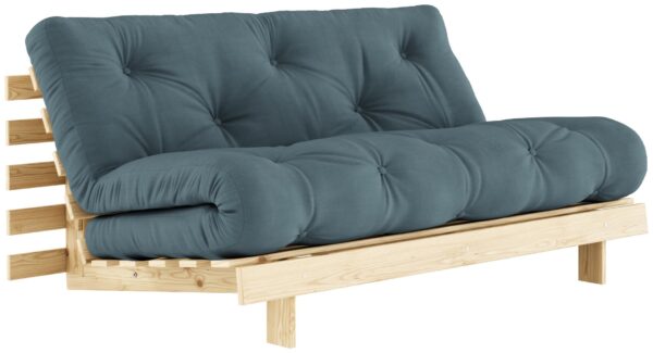 Schlafsofa ROOTS 160 cm Polster PETROL Klappsofa Gestell Kiefer EAN:5713655146430