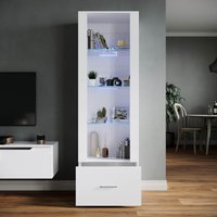 SONNI Vitrine mit LED-Beleuchtung