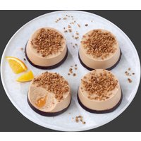 Eisdessert Lebkuchen-Orangenpunsch