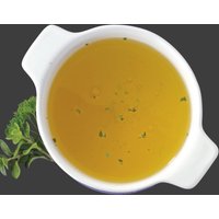 Klare Delikatess-Suppe